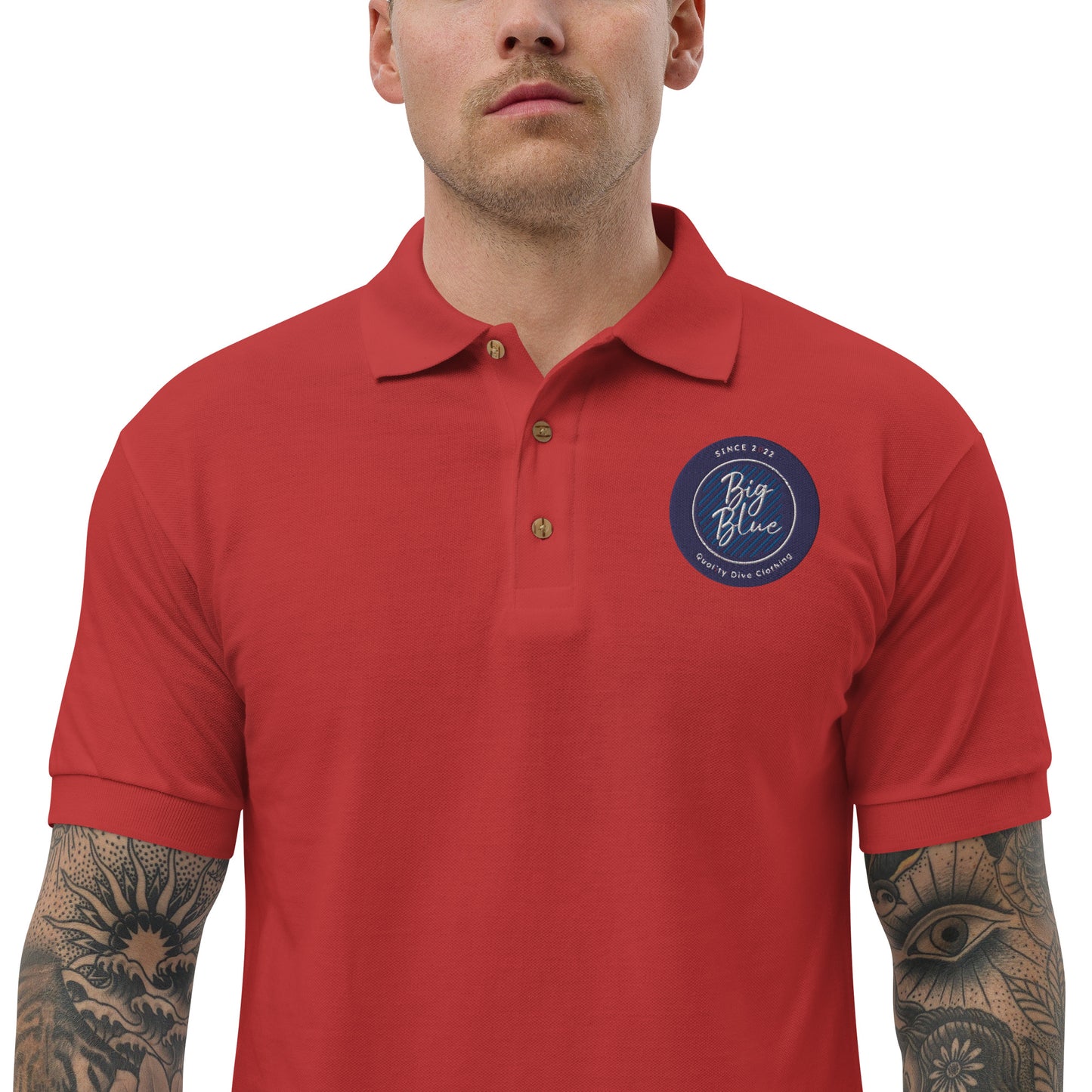 Embroidered Polo Shirt