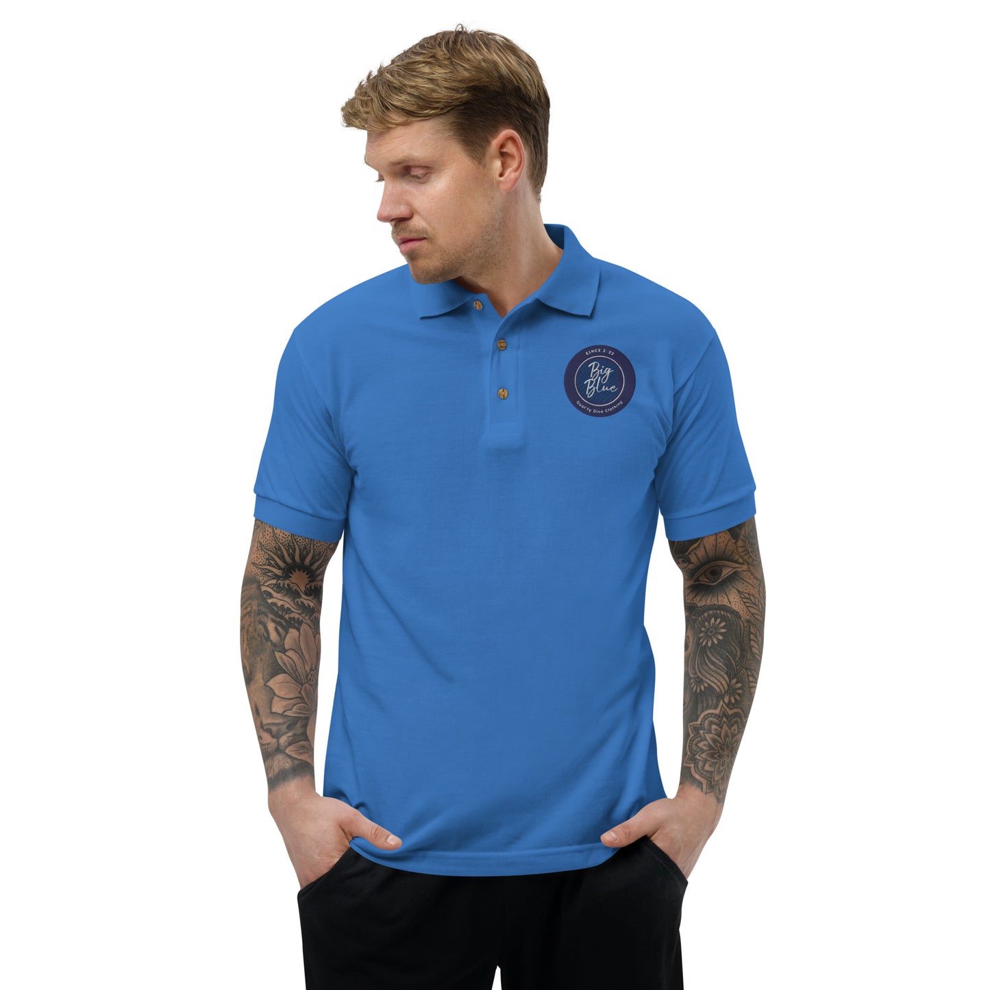 Embroidered Polo Shirt