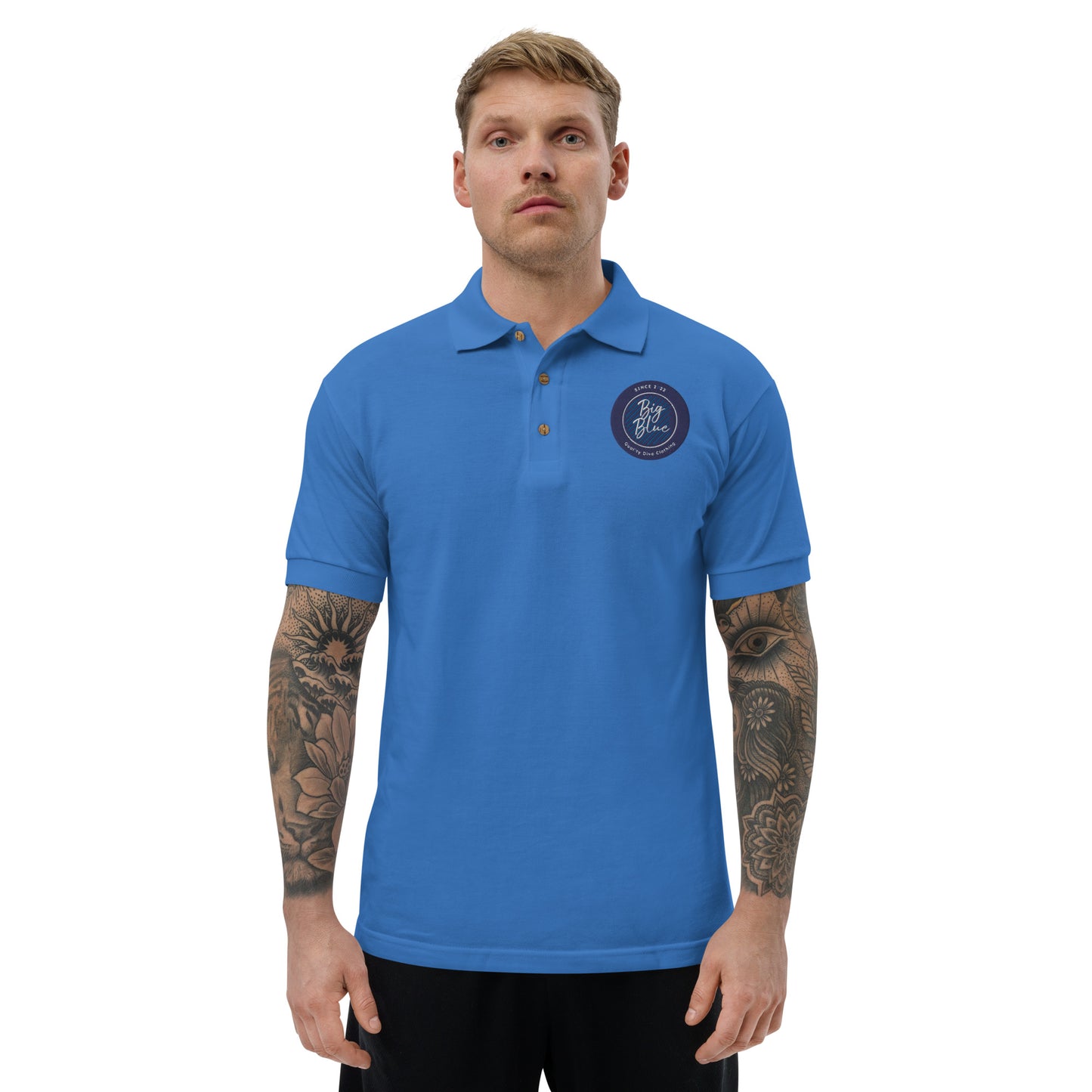 Embroidered Polo Shirt