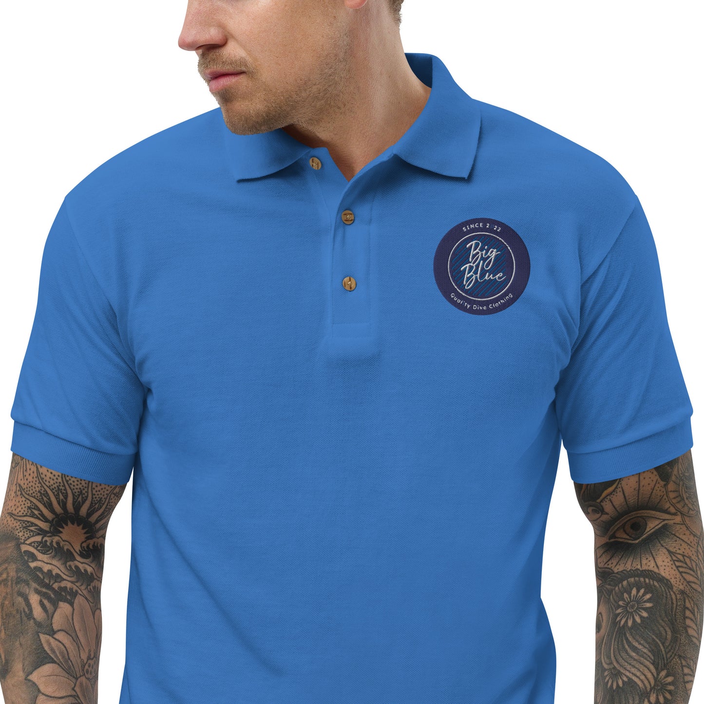 Embroidered Polo Shirt