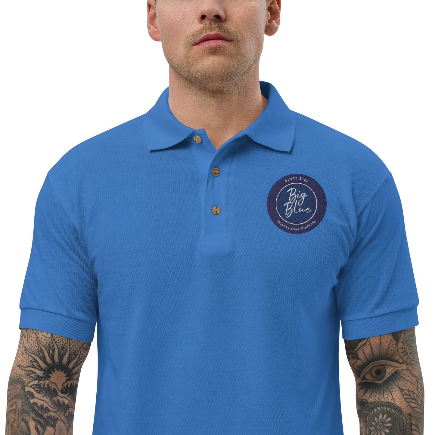 Embroidered Polo Shirt