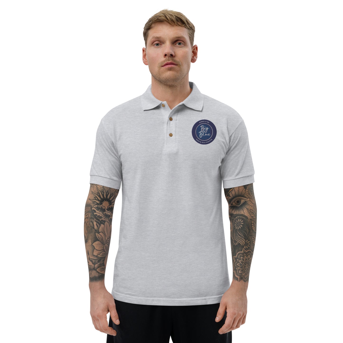 Embroidered Polo Shirt