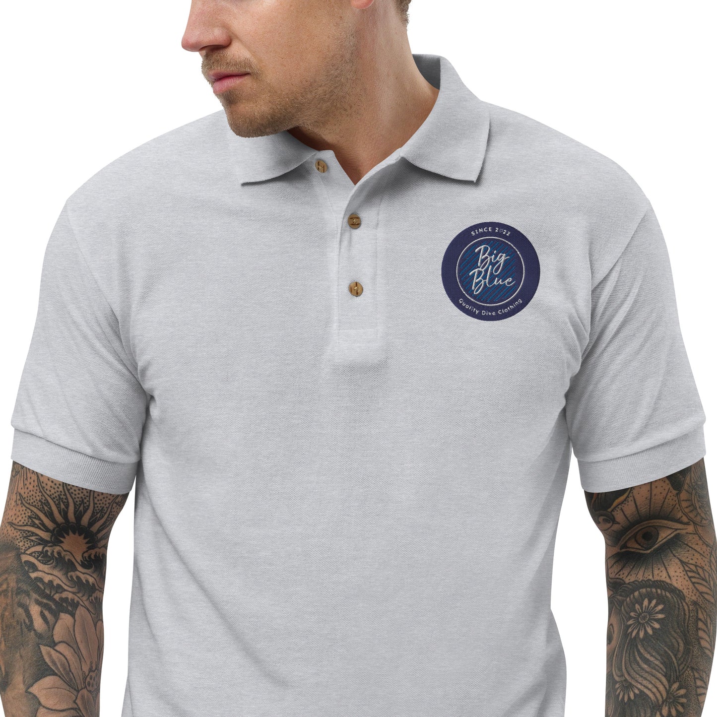 Embroidered Polo Shirt