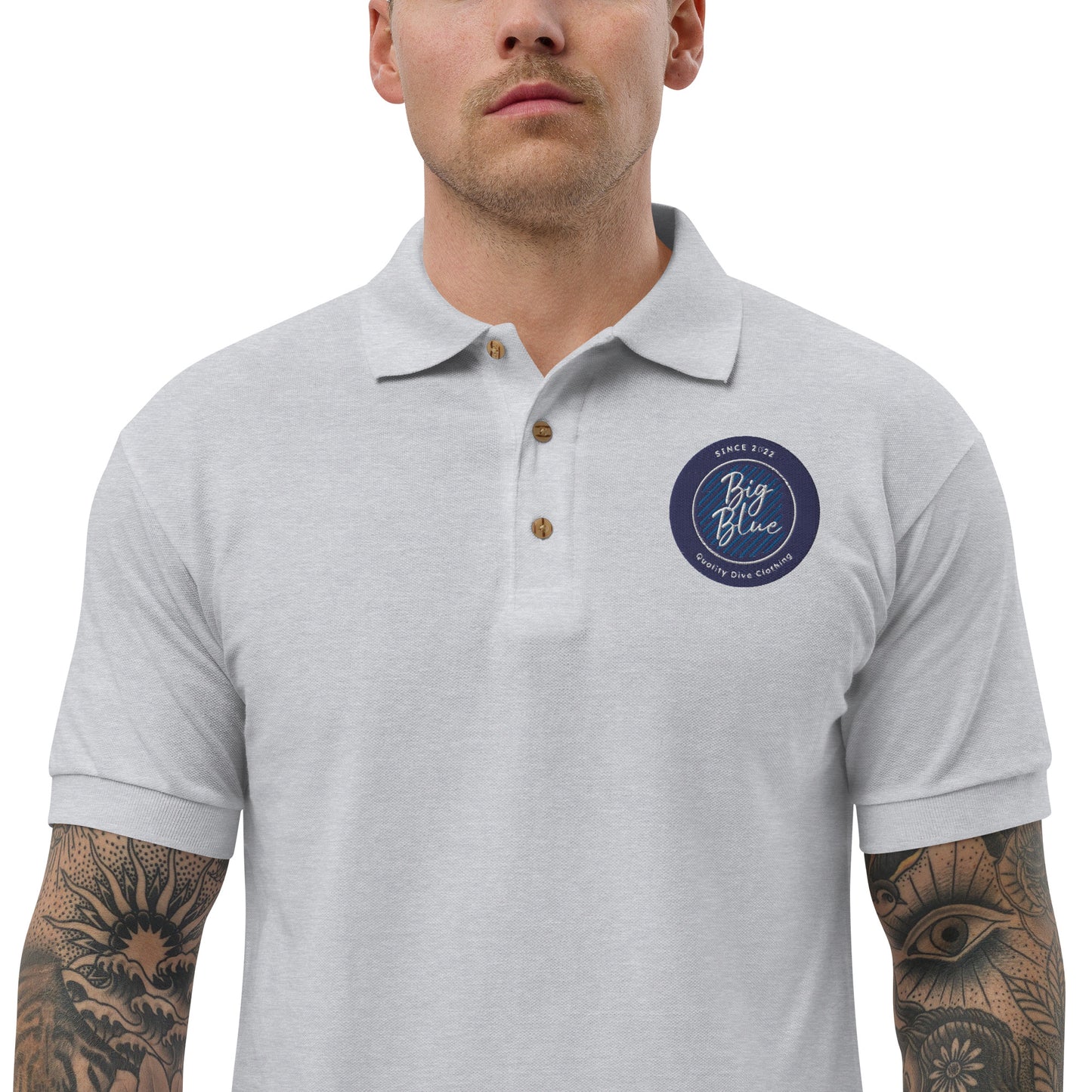 Embroidered Polo Shirt