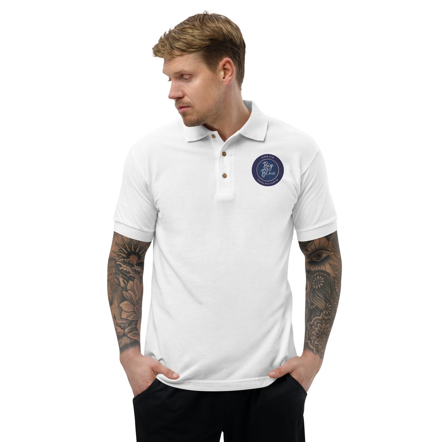 Embroidered Polo Shirt