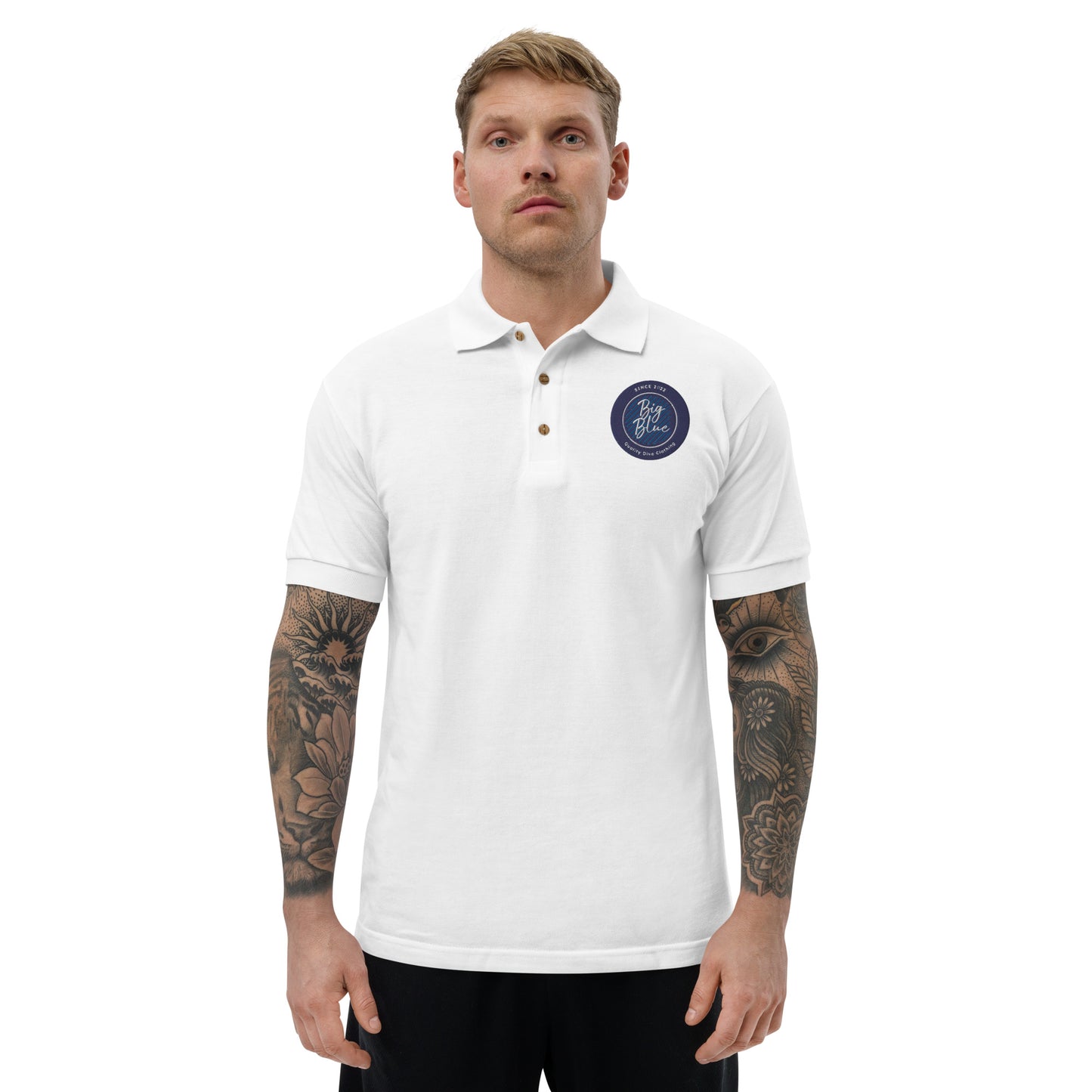 Embroidered Polo Shirt