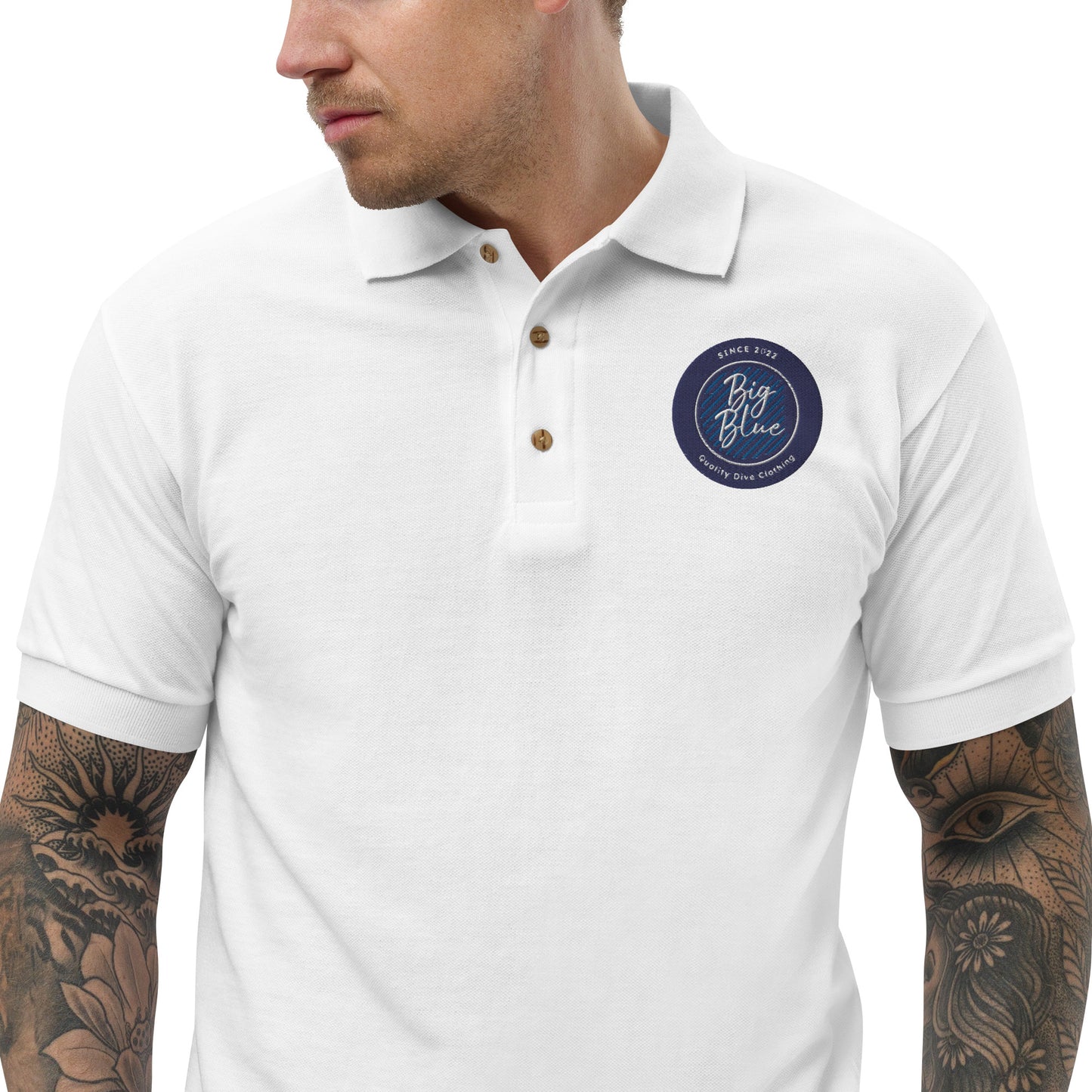 Embroidered Polo Shirt